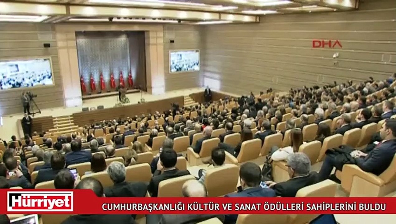 Cumhurbaşkanlığı Kültür ve Sanat Ödülleri sahiplerini buldu