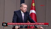 Cumhurbaşkanı Erdoğan'dan Efkan Ala yorumu
