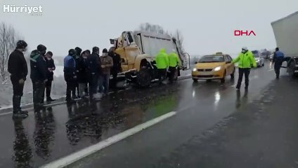 Çorum'da zincirleme kaza: Ölü ve yaralılar var