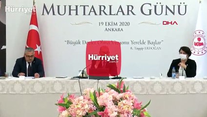 Cumhurbaşkanı Erdoğan, Muhtarlar Günü'nü kutladı