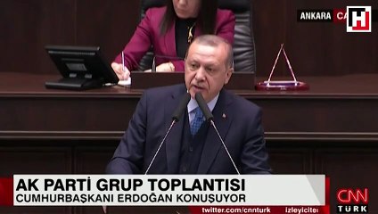 Erdoğan: Şu anda çok garip bir senaryo ortada