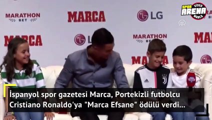 İspanya'dan Cristiano Ronaldo'da "efsane" ödülü