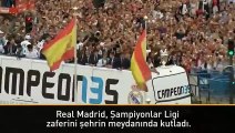 Real Madrid şampiyonluğu böyle kutladı!