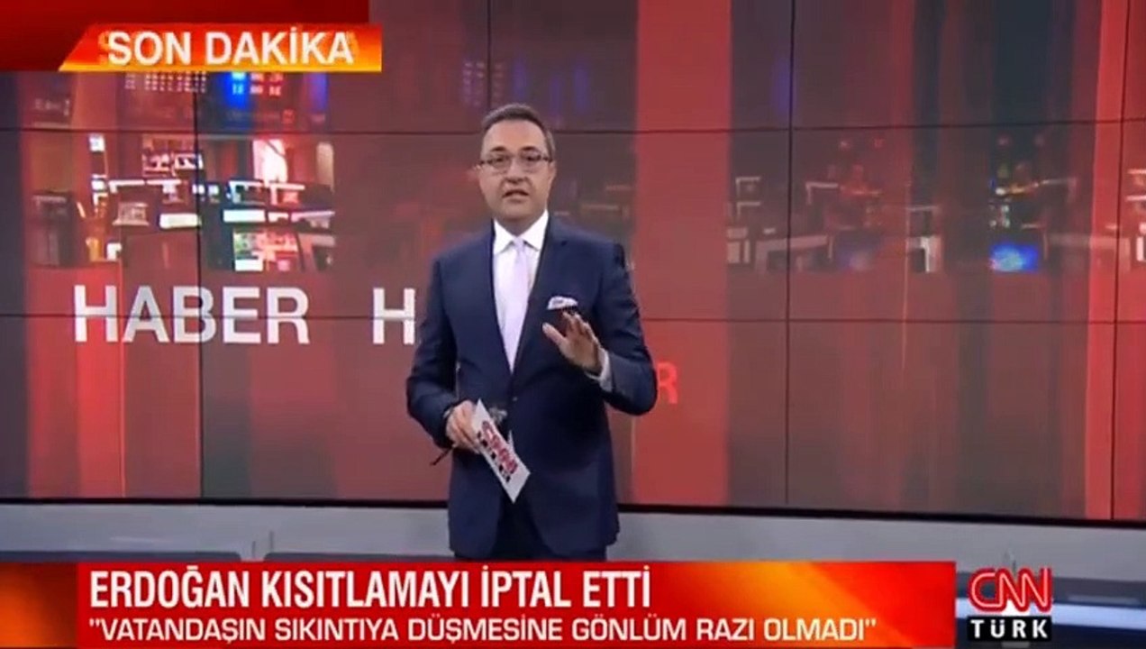 Son dakika haberler... Cumhurbaşkanı Erdoğan, sokağa çıkma kısıtlamasını iptal etti