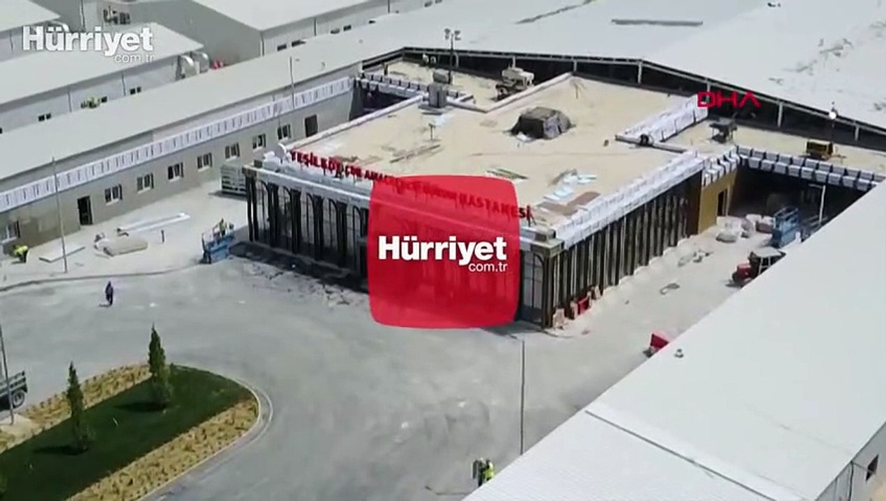 Yeşilköy'deki hastane inşaatında sona yaklaşıldı