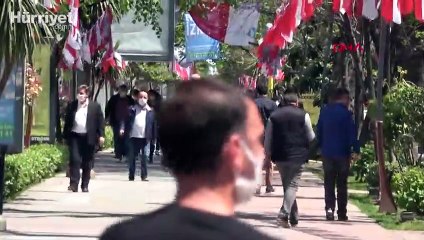 İzmit'te güzel hava insanları sokağa döktü