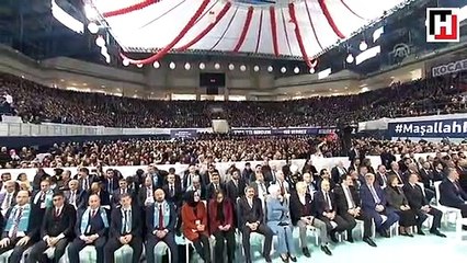 Cumhurbaşkanı Erdoğan, Kocaeli aday tanıtım toplantısında konuşuyor