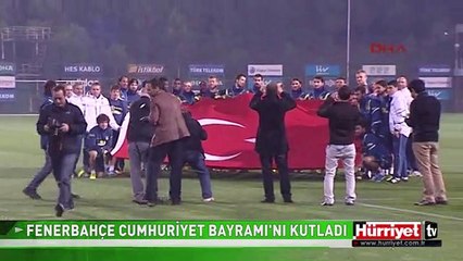 FENERBAHÇE CUMHURİYET BAYRAMI'NI KUTLADI