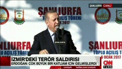 Cumhurbaşkanı Erdoğan: Büyük bir felaketin önüne geçildi