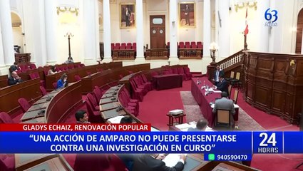 Pedro Castillo: congresistas critican acción de amparo presentada por el presidente