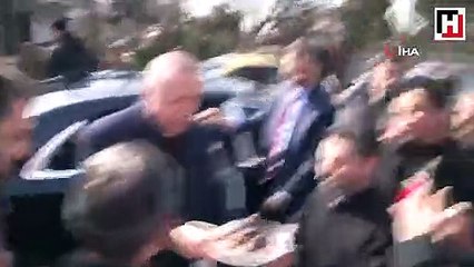 Cumhurbaşkanı Erdoğan'a evinin önünde doğum günü sürprizi