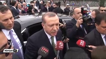 Cumhurbaşkanı Erdoğan'a evinin önünde doğum günü sürprizi