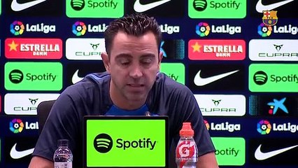 Xavi: "Sigo siendo optimista y veo al equipo implicado para el clásico" / FCB