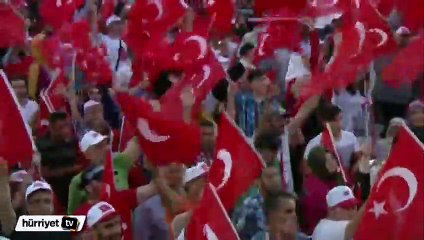 Cumhurbaşkanı Erdoğan'ın Yenikapı konuşması