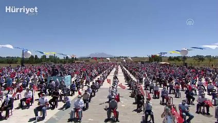 Son dakika haberler... Cumhurbaşkanı Erdoğan'dan sert sözler: Yaparız diyorsak yaparız, karşımıza çıkmak isteyen buyursun gelsin