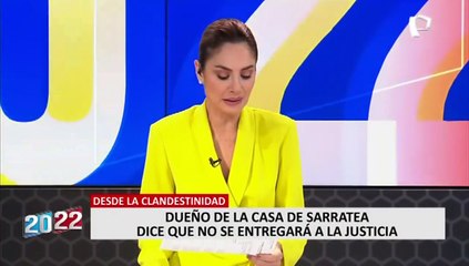 Dueño de la casa de Sarratea señala que no se entregará: “No soy culpable de nada, no lo haré”