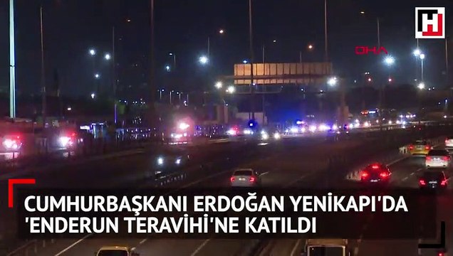 Yenikapı'da Enderun usulü teravih namazı kılındı