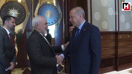 Cumhurbaşkanı Erdoğan, İran Dışişleri Bakanı'nı kabul etti