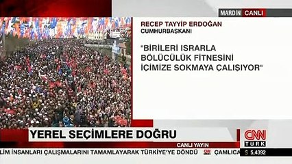 Cumhurbaşkanı Erdoğan'dan Mardin'de önemli mesajlar