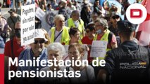 Miles de pensionistas denuncian la pérdida de poder adquisitivo y defienden pensiones y salarios «dignos»