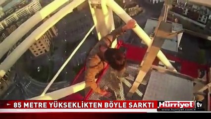 YÜKSEKLİK KORKUSU OLANLAR BU GÖRÜNTÜLERİ İZLEMESİN
