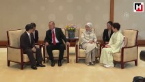 Cumhurbaşkanı Erdoğan, Japon İmparatoru Naruhito ile görüştü