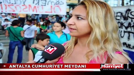 HÜRRİYET TV CUMHURİYET MEYDANI'NDA