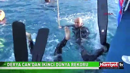 DERYA CAN'DAN İKİNCİ DÜNYA REKORU