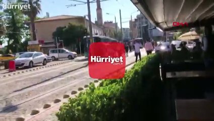 Tramvaya maskesiz bindiği için uyaran güvenlik görevlisi kadını darbetti