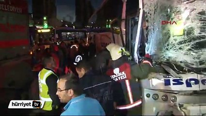 D-100'de kaza trafiği felç etti