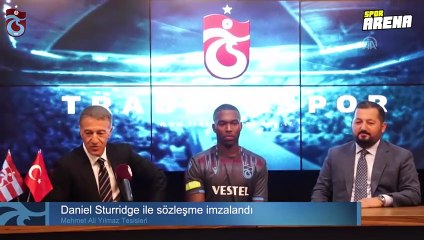 Trabzonspor, Daniel Sturridge için imza töreni düzenledi