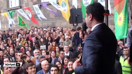 Selahattin Demirtaş Danimarka'da konuştu