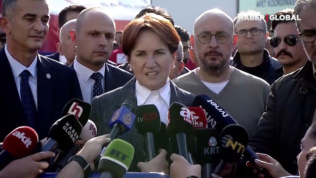 İYİ Parti Genel Başkanı Akşener: Allah bu acıları bir daha yaşatmasın