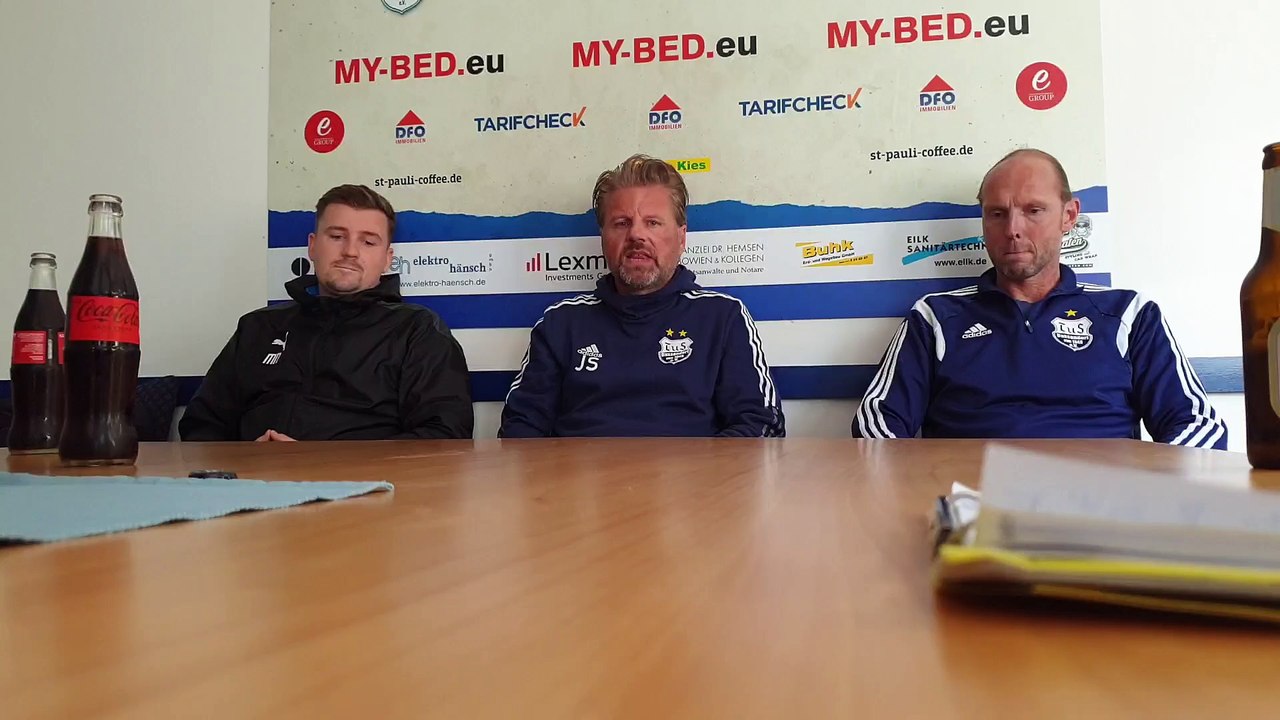 Dassendorf überrollt Paloma - die PK im Video!