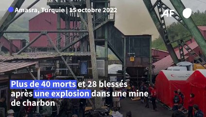 Turquie: Plus de 40 morts dans l'explosion d'une mine de charbon