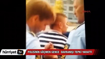 Danimarka polisinin göçmen gence davranışına tepki yağdı