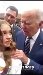 ABD Başkanı Biden'dan kız çocuğuna garip hareket