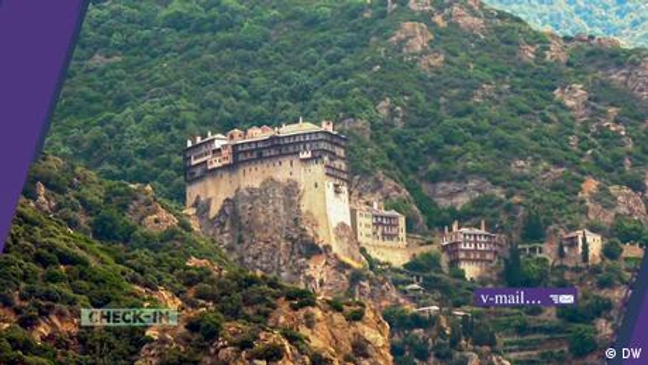 Mit dem Boot zum heiligen Berg Athos