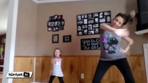 Anne kızın dansı rekor kırdı