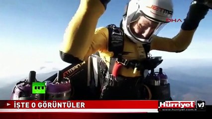 KANATLI "JETMAN" FUJİ YANARDAĞI'NIN ETRAFINDA UÇTU