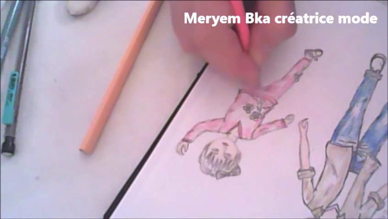 Dessin vêtements enfant étape par étape  رسم ازياء اطفال خطوة بخطوة