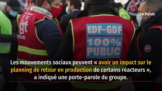 EDF retarde le redémarrage de cinq réacteurs nucléaires