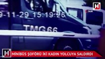 Esenyurt’ta minibüsçü dehşeti kamerada