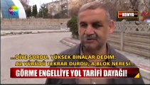 Görme engelli vatandaşa yol tarifi dayağı