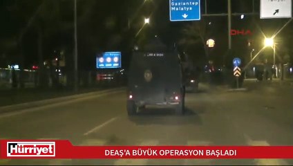 DEAŞ'a büyük operasyon başladı