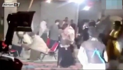 Düğünde karı koca kavgası!