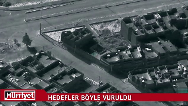 DEAŞ hedefleri böyle vuruldu