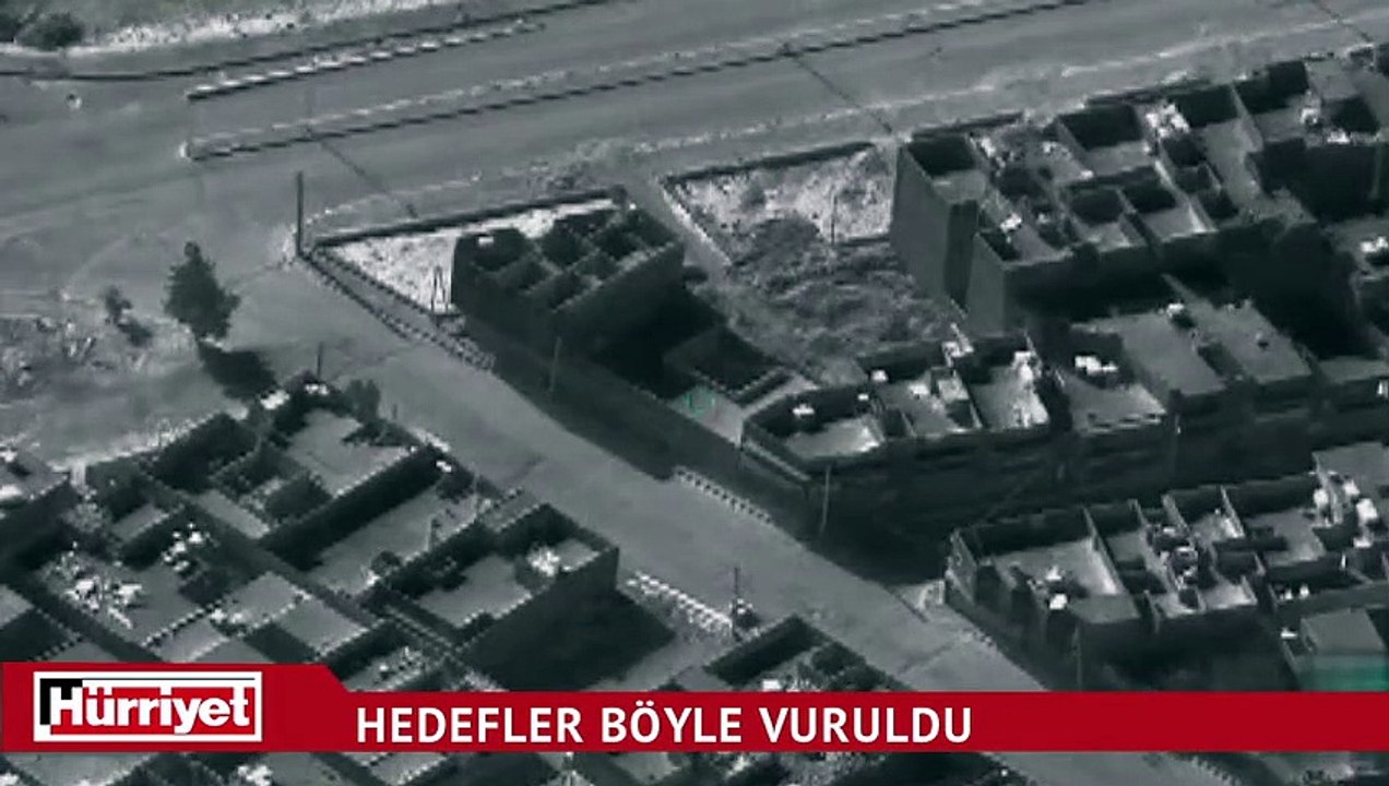 DEAŞ hedefleri böyle vuruldu