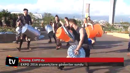 Dünyaca ünlü ritim grubu Stomp, EXPO'da