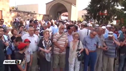 Fikret Otyam, Hacıbektaş'ta Aydınlar Mezarlığı'na defnedildi